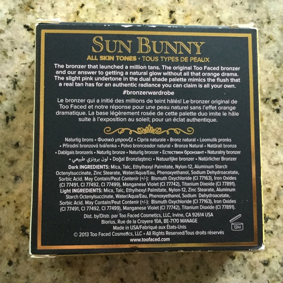 Too Faced Sun Bunny Natural Bronzer - Picture 6 of 7